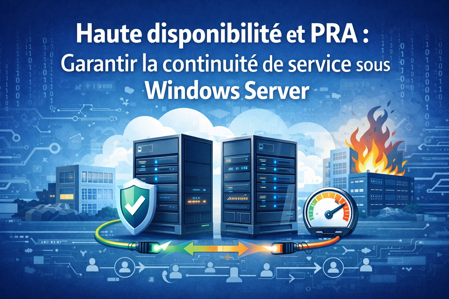 Haute disponibilité et PRA : Garantir la continuité de service sous Windows Server