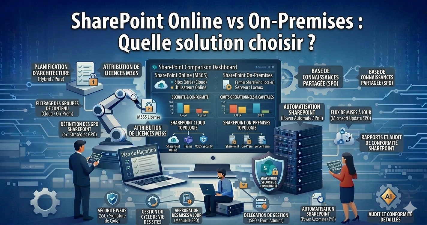SharePoint Online vs On-Premises : Quelle solution choisir ?
